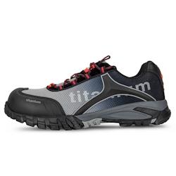 Chaussures de sécurité basse Taille 38 Titanium S1P Anti glissement VITO - 38 gris caoutchouc 5604612700379_0