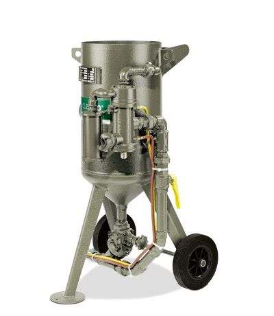 Cuve de sablage à pression Clemco SCW-1440 - 50L - haute qualité et sécurité_0