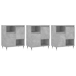 Helloshop26 - Buffet bahut commode armoire meuble de rangement organisateur cuisine salle de séjour salons 3 pcs bois d'ingénierie 02_0037134 - 3000_0