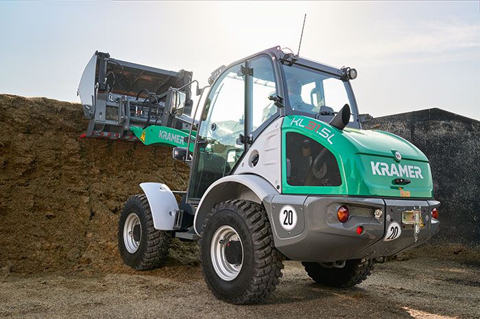 Mini-chargeuse Kramer KL31.5 - 4,1t - Compacte avec attache rapide hydraulique et moteur Yanmar de 35 kW_0
