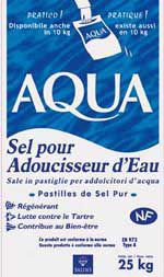 PASTILLE DE SEL PUR AQUA 25 KG