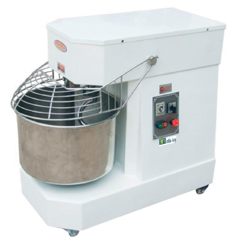 Pétrin pizza tête et bol fixes pour pizzeria et boulangerie 20 litres 700x440x730 - DN20T_0