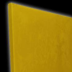 Plaque polyurethane mbc jaune - 40pl30_0