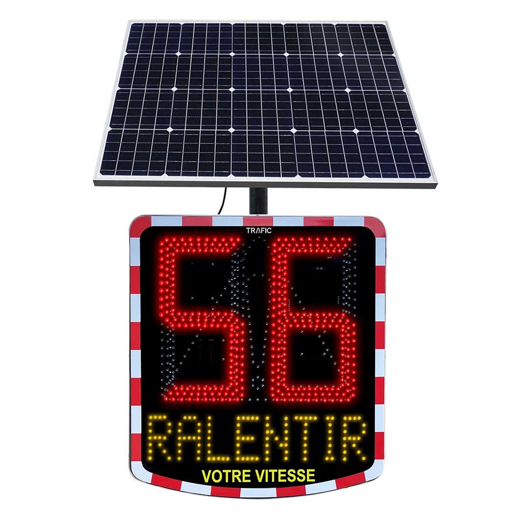 Radar pédagogique à alimentation solaire 85Wc, le plus performant du marché - V400_0