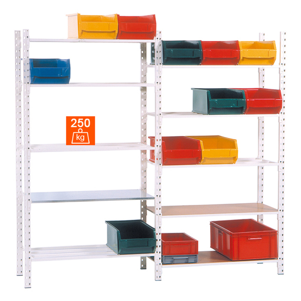 Rayonnage spécifique industrie  pour le stockage de cartons, bacs ou pièces métalliques  - PROFILTUB_0