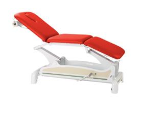 Table de massage hydraulique luxe C-3757M46 - réglable en hauteur avec cavité faciale et roulettes escamotables_0