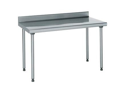 TABLE INOX ADOSSÉE LONGUEUR 1400 MM