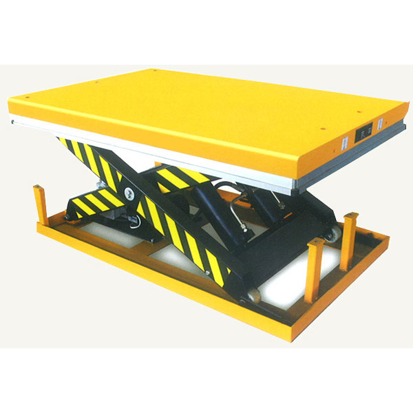 Table élévatrice électrique double ciseaux TMETEH1000 - 1000kg - Plateau 1300x845mm - Levée 1780mm_0
