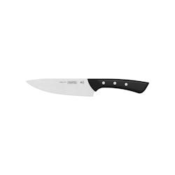 Tramontina-Couteau du chef 15cm. Inox et polycarbonate. - argenté inox 24254-106_0