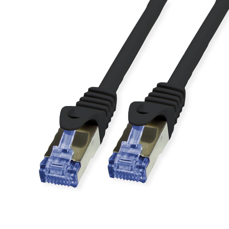 VALUE Cordon outdoor Cat.6A (Classe EA) S/FTP (PiMF) solide LSOH, noir, 50 m_0