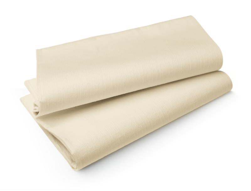 NAPPE IVOIRE NON TISSÉ 84X84 CM EVOLIN DUNI (84 PIÈCES)