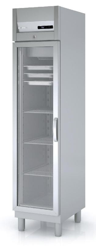 Armoire gn1/1 professionnelle positive 1 porte vitrée 303 litres - AGRE-50_0