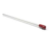Lisse ronde 3 m Ø 60 mm - Série EL - Aluminium extrudé peint avec porte-lisse_0