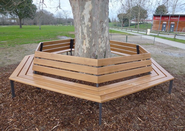 Bancs tour d'arbre silaos - heptagonal_0