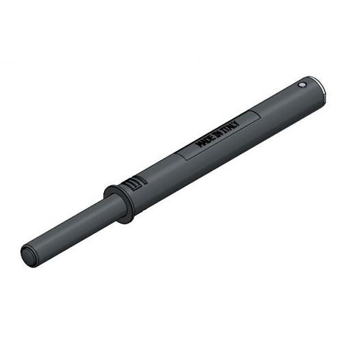 BUTÉE RÉGLABLE POUR PORTE DE MEUBLE PUSH OPEN - À PERCER - ANTHRACITE SYNERCIA