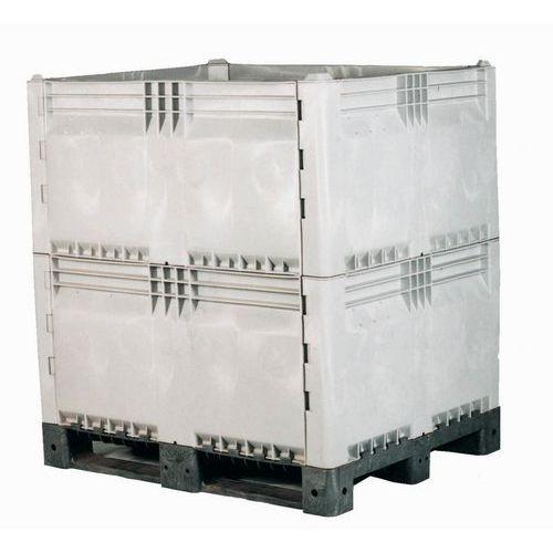 CAISSE-PALETTE PLASTIQUE DÉMONTABLE KITBIN 1000X1200X1280 MM - MDM