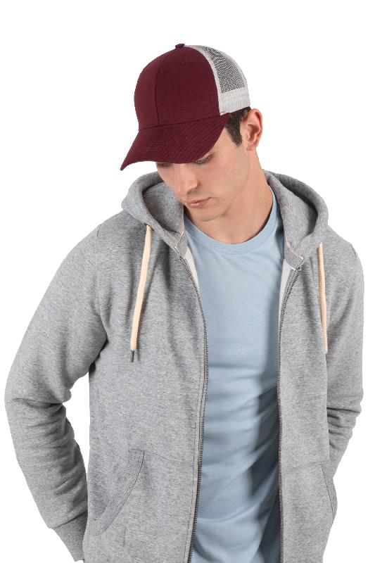 Casquette Trucker - 6 panneaux - Réf: KP158 - 100% coton et polyester - Marque K-up_0