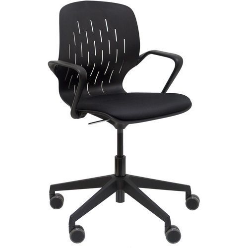 CHAISE DE BUREAU RENERA NOIRE - PIQUERAS Y CRESPO