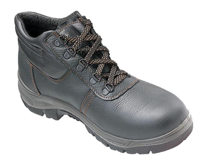 CHAUSSURES DE SÉCURITÉ HAUTES MASTER S1P SRC EN CUIR GRAINÉ BARTON NOIR P44 - MASTER_16