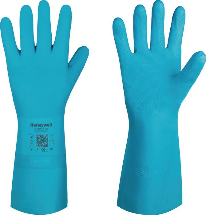 Gants chimiques FLEXTRIL™ 101 - Taille 10 - Vert - EN 388, EN 374 - Catégorie III - Honeywell_0