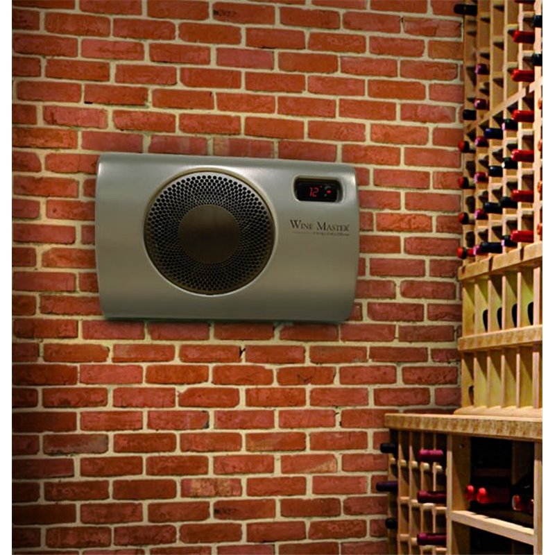 Climatiseur monobloc encastrable WineMaster WINEC25SRX - Froid + Réchauffage + Ceinture chauffante - Capacité 25 m3_0