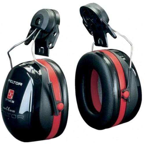 COQUILLES ANTIBRUIT PELTOR™ OPTIME™ III À MONTER SUR CASQUE DE SÉCURITÉ 3M