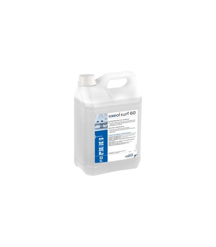 Désinfectant de surface Exeol Surf 60 - Bidon de 5L - Sols et surfaces - Actif en 30 secondes_0