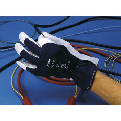 GANTS DE TRAVAIL EN CUIR TACTYL LEBON PROTECTION_0