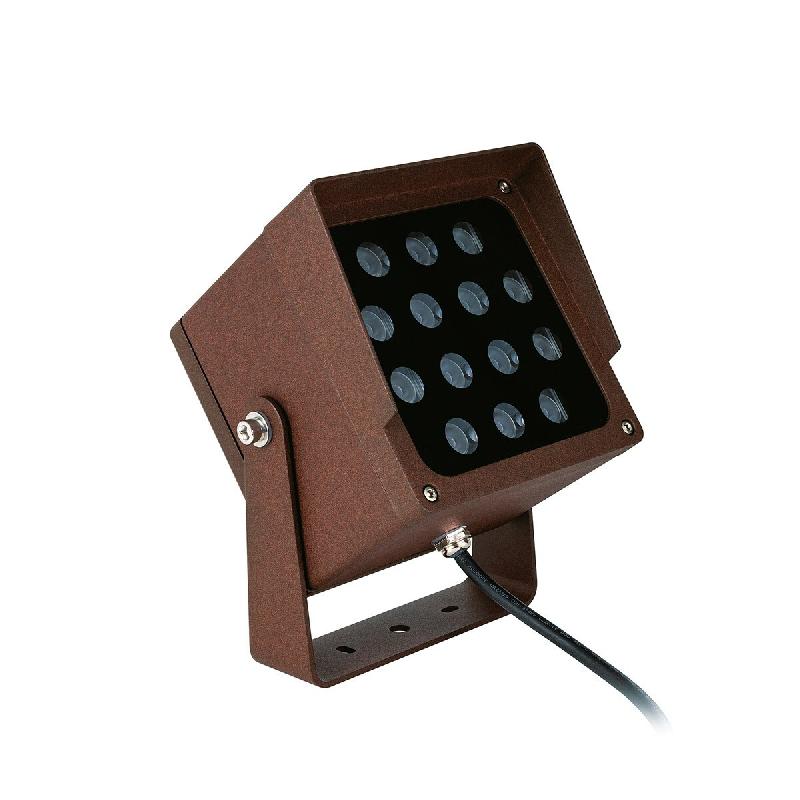 Gea Luce Projecteur Led Orientable 31W Ges2235 Avec Technologie Cct 3000K/4000K/6500K, Structure En Aluminium Moulé Sous Pression Marron - Gealuce -_0
