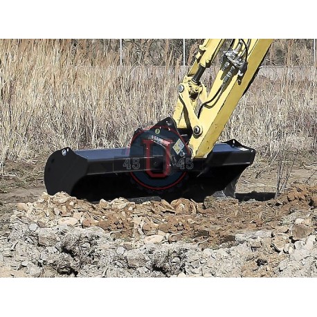 Godet curage fixe 800 mm en a/r klac c pour mini pelle entre 0,6 et 1,2t_0