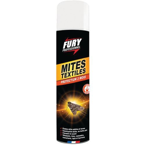 INSECTICIDE ANTI MITES TEXTILES 400ML - FURY