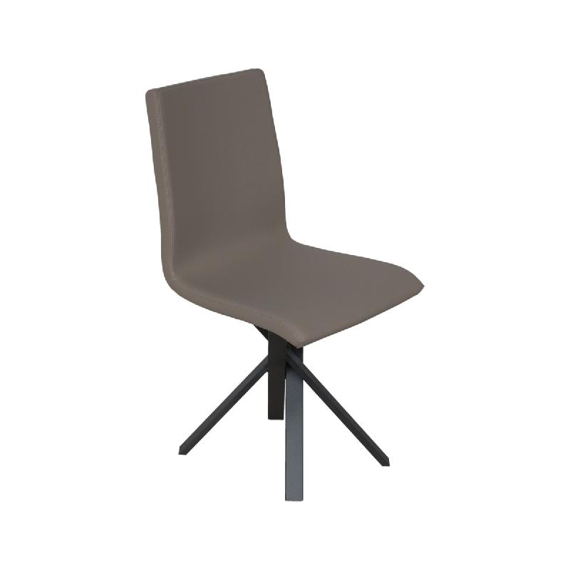 Itamoby Chaise Aury Coussin pieds anthracite Tortora 52 (type Volantis) - gris 8050598024287_0