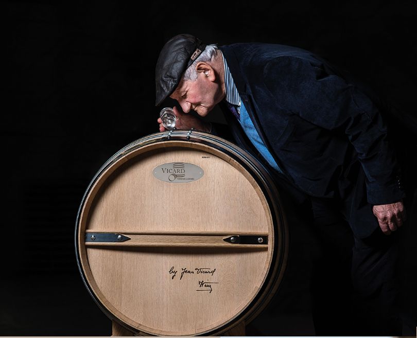 Jean Vicard Premium - Tonneaux en bois de chêne français - 225 et 228 L - Édition limitée - Séchage 48 mois_0