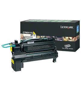 Lexmark C792X1YG - Cartouche de toner jaune originale - Extra longue durée - 20 000 pages - 1 pièce_0