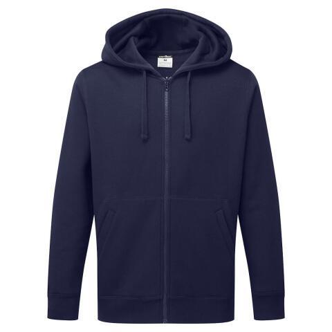 LOT DE 2 - PORTWEST B312 SWEAT À CAPUCHE ZIPPÉ MARINE - TAILLE XXL