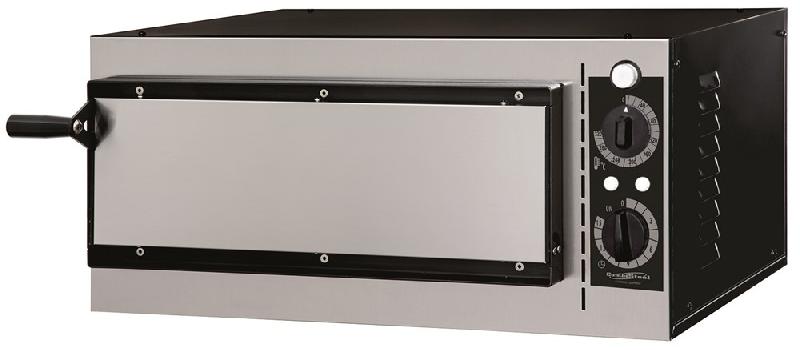 Mini four à pizza professionnel - électrique mono 1 chambre pour 1 pizza - Réf : 7485.0002_0