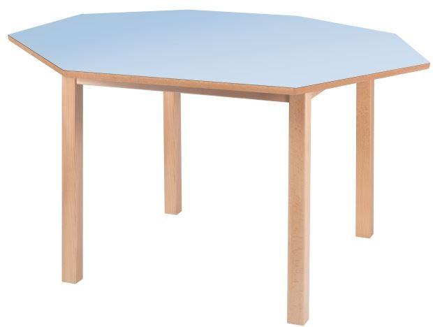 Ø120 CM - TABLE ÉCOLE OCTOGONALE MONICA_0