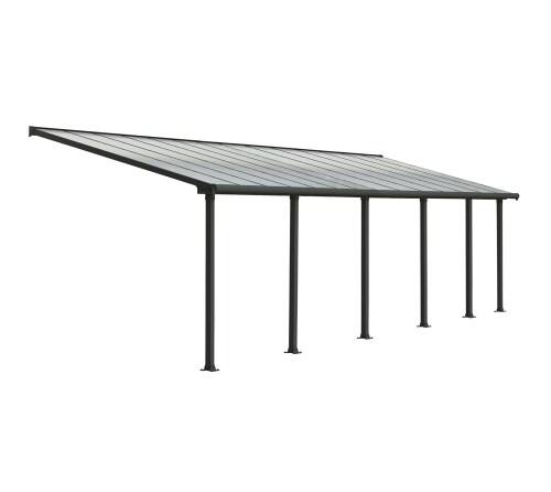PALRAM Pergola 24.5m² Gris Anthracite 704355 - gris PA704355_0