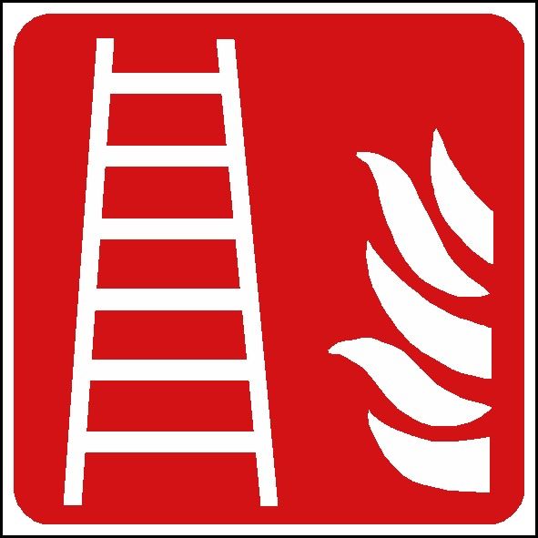 Panneau de signalisation - echelle d'incendie_0