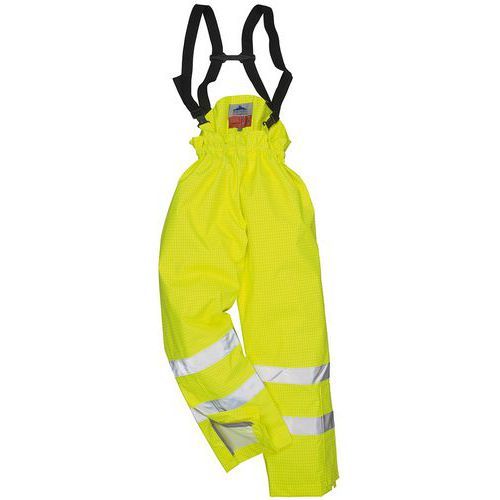 PANTALON HAUTE-VISIBILITÉ BIZFLAME S781 JAUNE S - PORTWEST