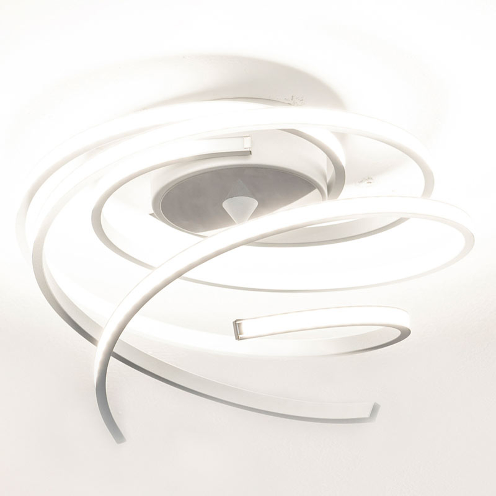 DOMILUCE PLAFONNIER LED LUNGO ALUMINIUM, HAUTEUR 25 CM