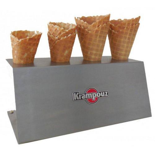 PORTE CORNET DE GLACE EN INOX KRAMPOUZ