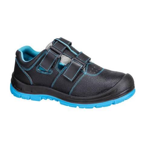PORTWEST FS70 CHAUSSURE COMPOSITE S1 ESD SR FO NOIR/BLEU - TAILLE 44