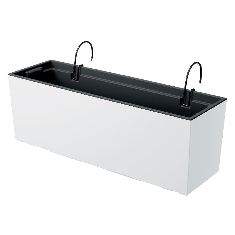 Prosperplast - Jardinière URBI CASE W - 58x18x19,5 cm, blanche - blanc plastique ZA4136_0
