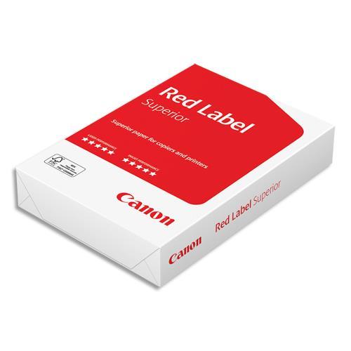 RAMETTE 500 FEUILLES PAPIER CANON - EXTRA BLANC - A4 - 80G - CIE 168 - RED SUPERIOR - LOT DE 5