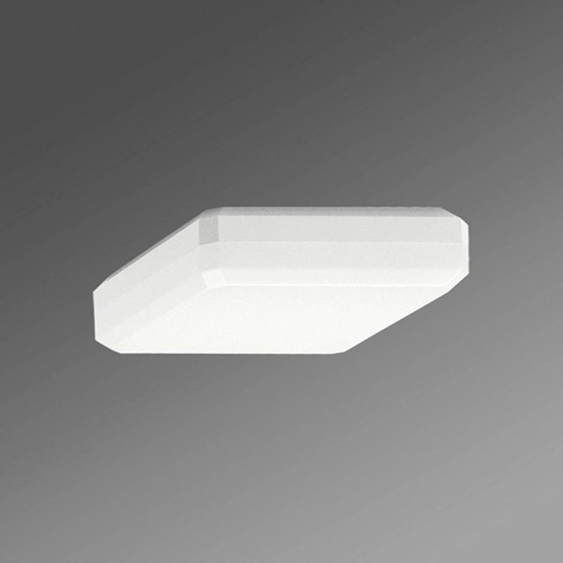 REGIOLUX PLAFONNIER EN SAILLIE CARRÉ WQL DIFFUSEUR OPALE BN