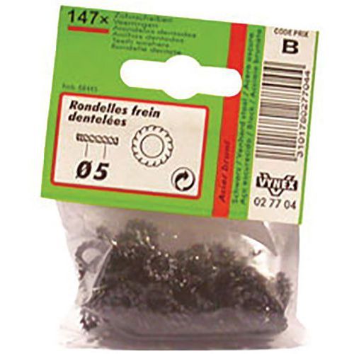 RONDELLE À DENT EN ÉVENTAIL DE DIAMÈTRE 5MM - VYNEX