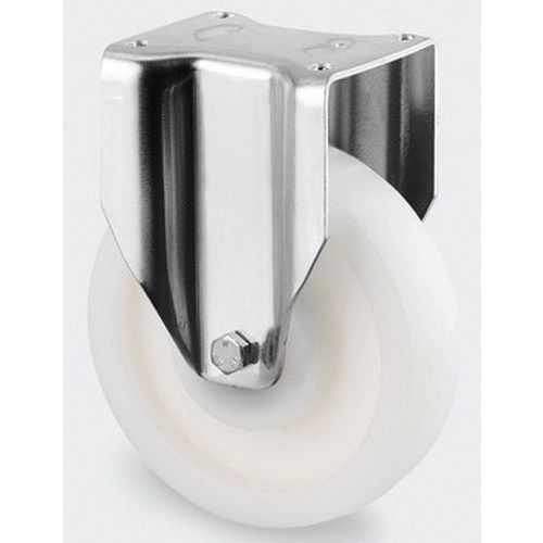 ROULETTE POLYAMIDE FIXE DIAMÈTRE ROUE 200 MM - TENTE
