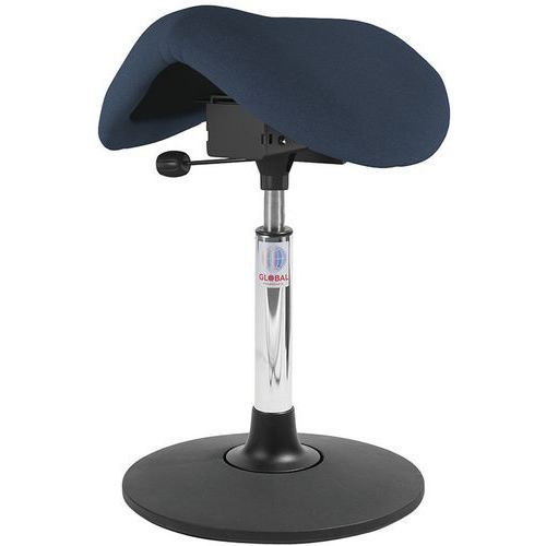 SIÈGE DALTON SWAY EASY SEAT - TISSU CURA - BAS - BLEU - GLOBAL PROFESSIONAL SEATING