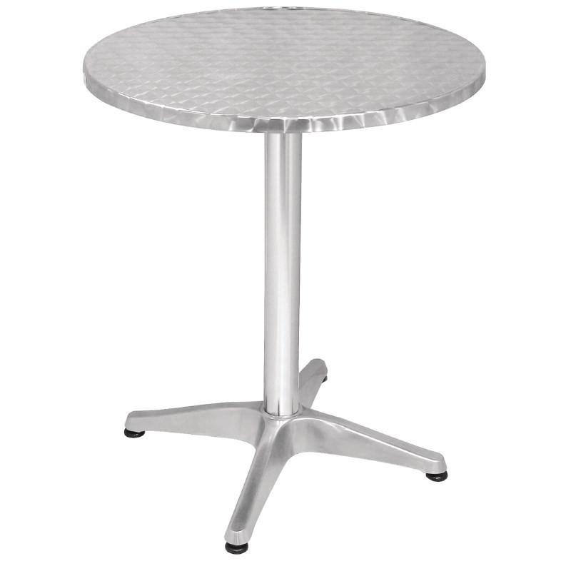 TABLE DE BISTRO - Ø 60 CM - 4 PIEDS PROFESSIONNEL_0